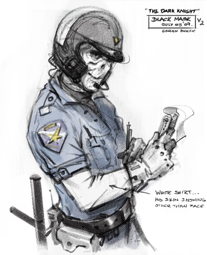 CrazyBrushART's tweet photo. Black Mask concepts from cancelled #THEDARKKNIGHT  game, back in 2007. https://t.co/oJNSxGwH29