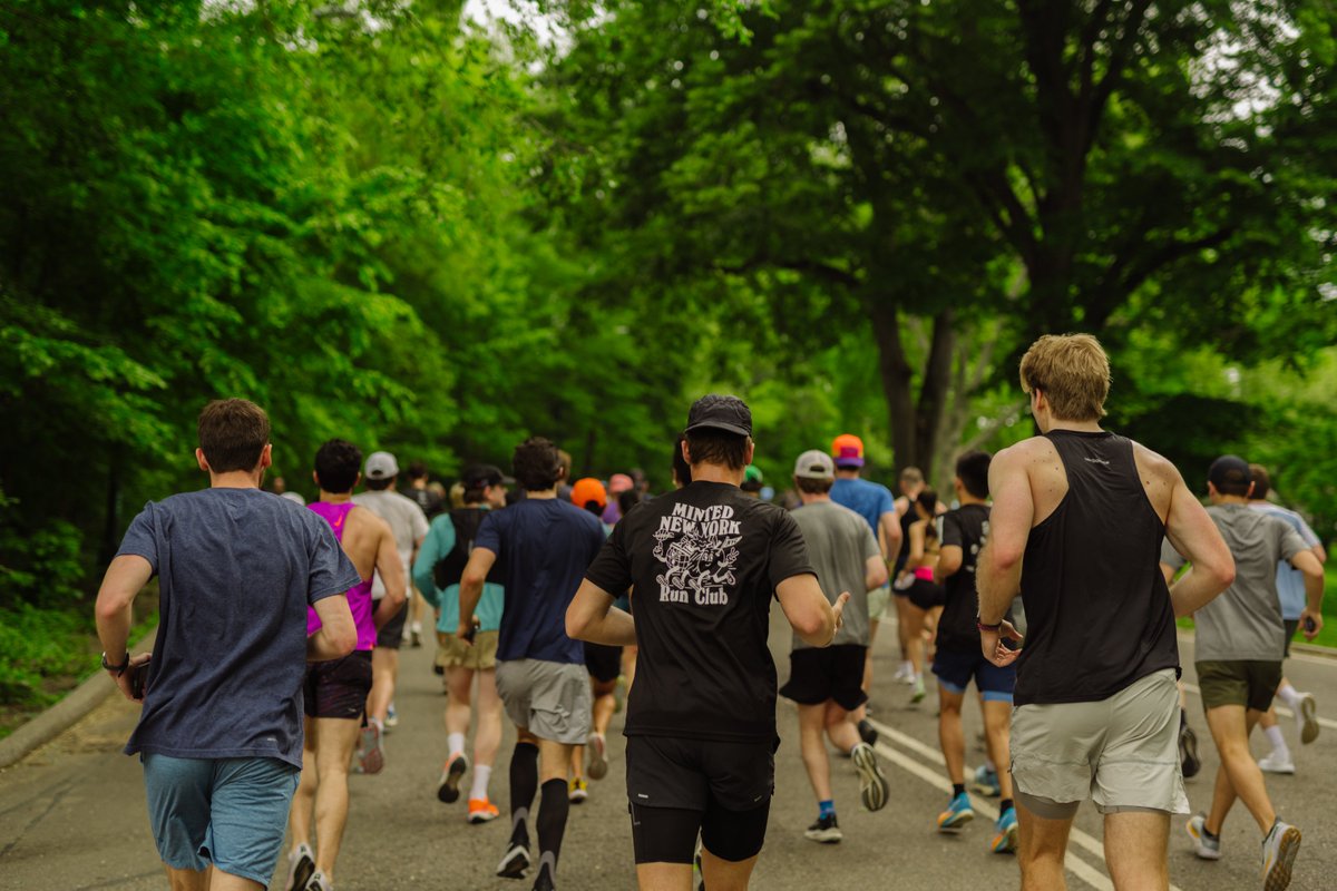 Marcus Milione on Twitter "Shots from the Minted New York Run Club"