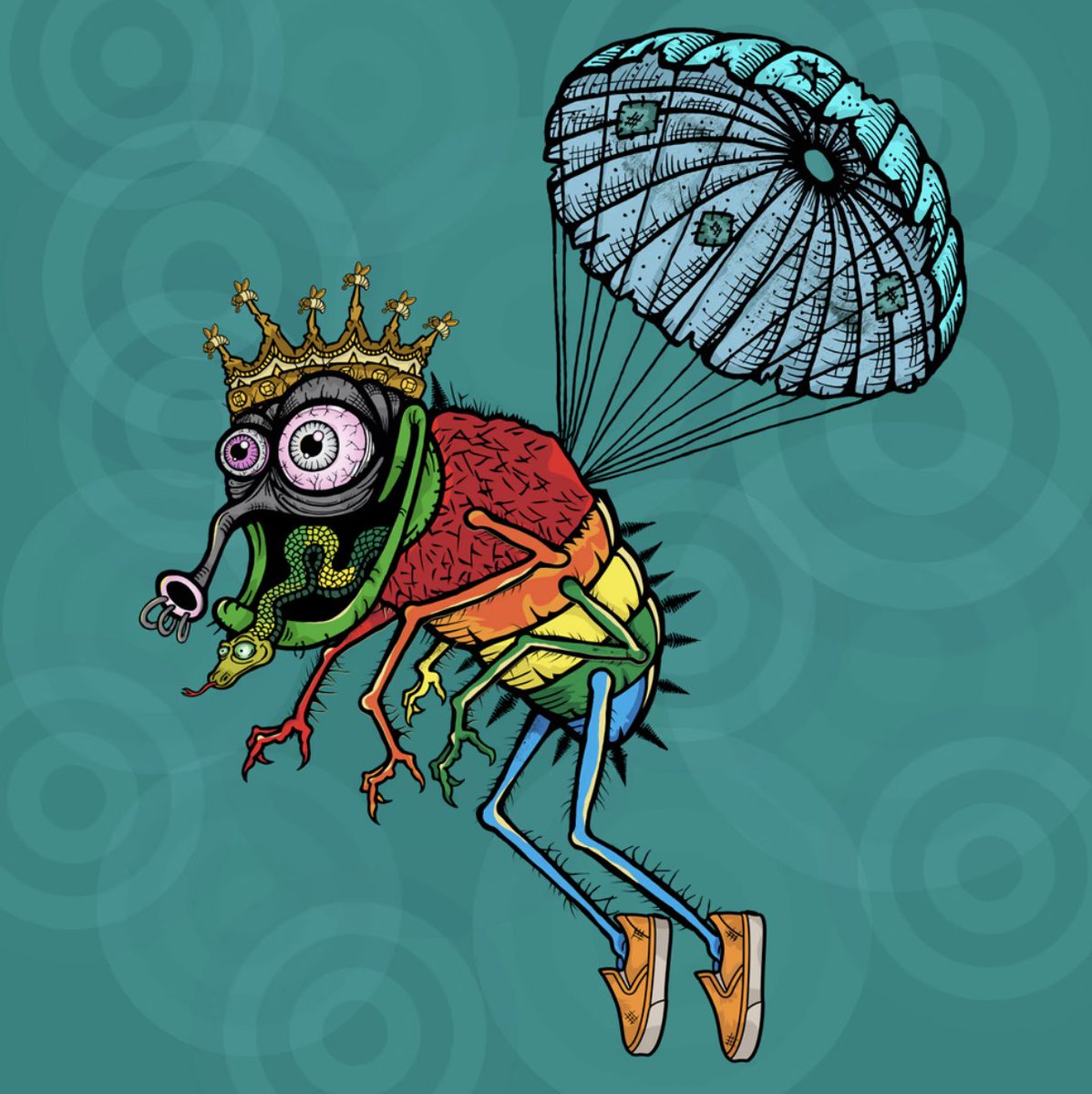 funky_flies's tweet photo. FUNKY FLY FACT —
Did you know that flies have taste receptors on their feet? This helps them detect potential food sources and avoid laying eggs in unsuitable places! #FlyFacts #NatureFacts 🦟👣🍽️ #zzz #funkyflies #LFG https://t.co/minvoEvDOZ