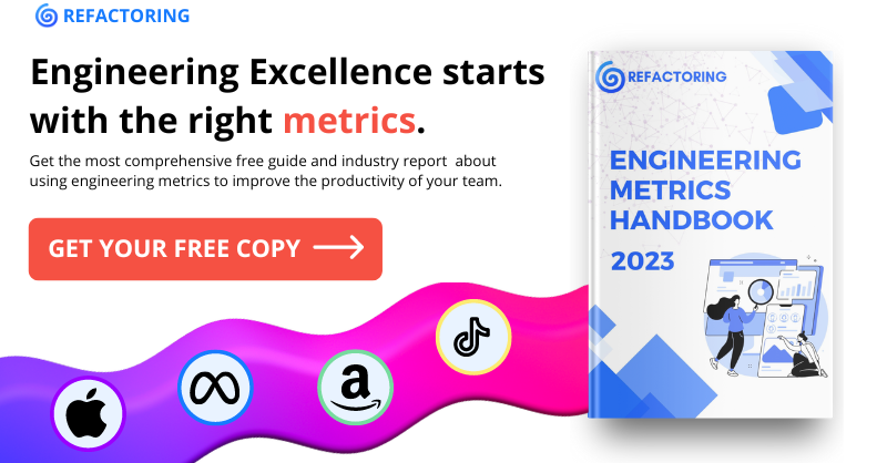 lucaronin's tweet photo. 📊 Get the free guide to Engineering Metrics for 2023! 

📖 Metrics by category, clearly explained
🔍 Industry Experts points of view
💡 Practical ideas and templates

Get your free copy today 👇