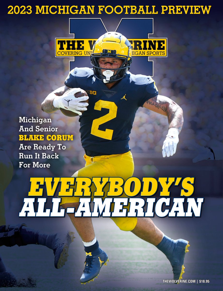 Preorders are flooding in for the 2023 Michigan Football Preview magazine, which ships in July!

Get your order in now: simplecirc.com/subscribe/mich…