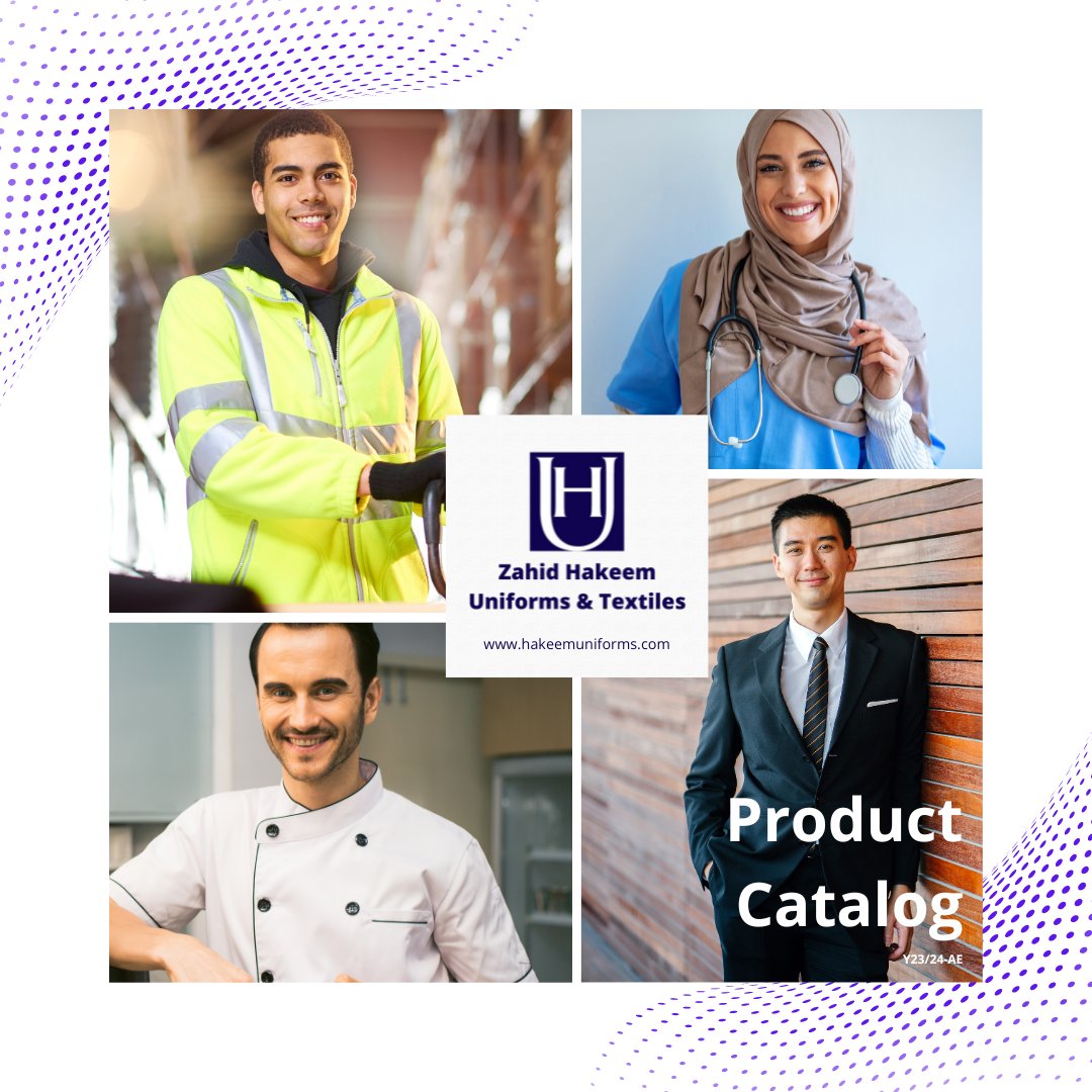 HakeemUniforms's tweet photo. We are proud to launch our new Product Catalog for Y2023-2024.

Features Functional Uniform, Innovative Fabrics with Stretch and a range of accessories.

#uniformsdubai #uaeuniforms #uniformssupplieruae #uniformssaudiarabia #neom #uniformsqatar #uniformsoman #uniforms https://t.co/kRqTDpWgu3