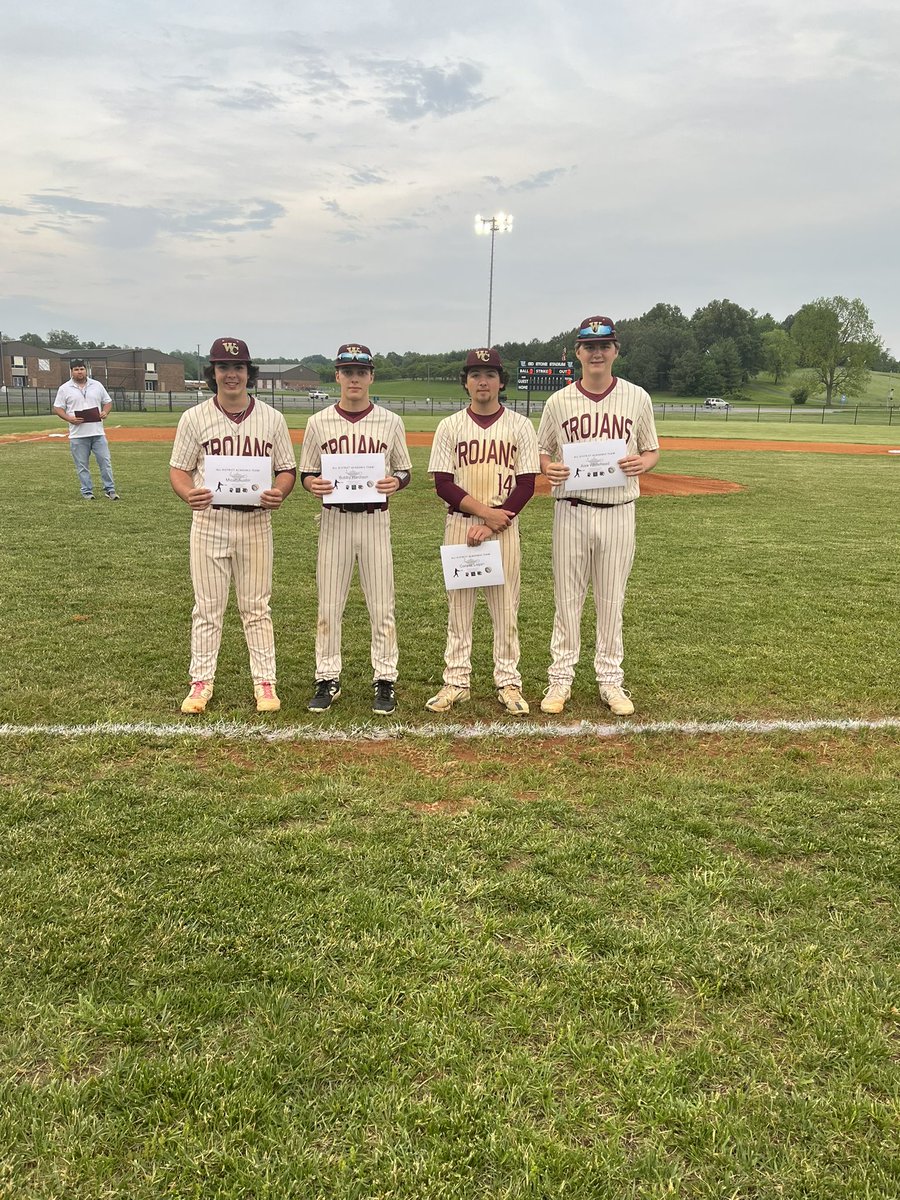 Congratulations to these <a href="/wc_trojans/">WC Trojans Baseball</a> for making the 6th District All-Academic team: <a href="/Micah_Austin6/">Micah Austin</a>, Trace Hardison, Cooper Logan, &amp; Alex Whitehead. <a href="/Wchs_Athletic/">WCHS Athletics</a>
