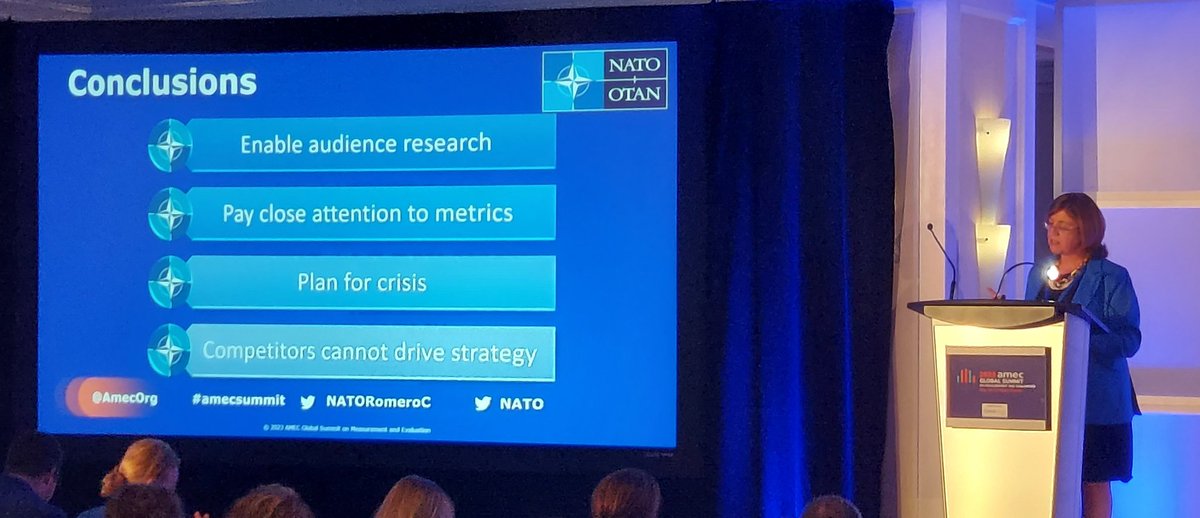 uleuthner's tweet image. Lessons learned at @NATO leveraging #AI to naintaing security for more than 70 years.@NATORomeroC
#amecsummit