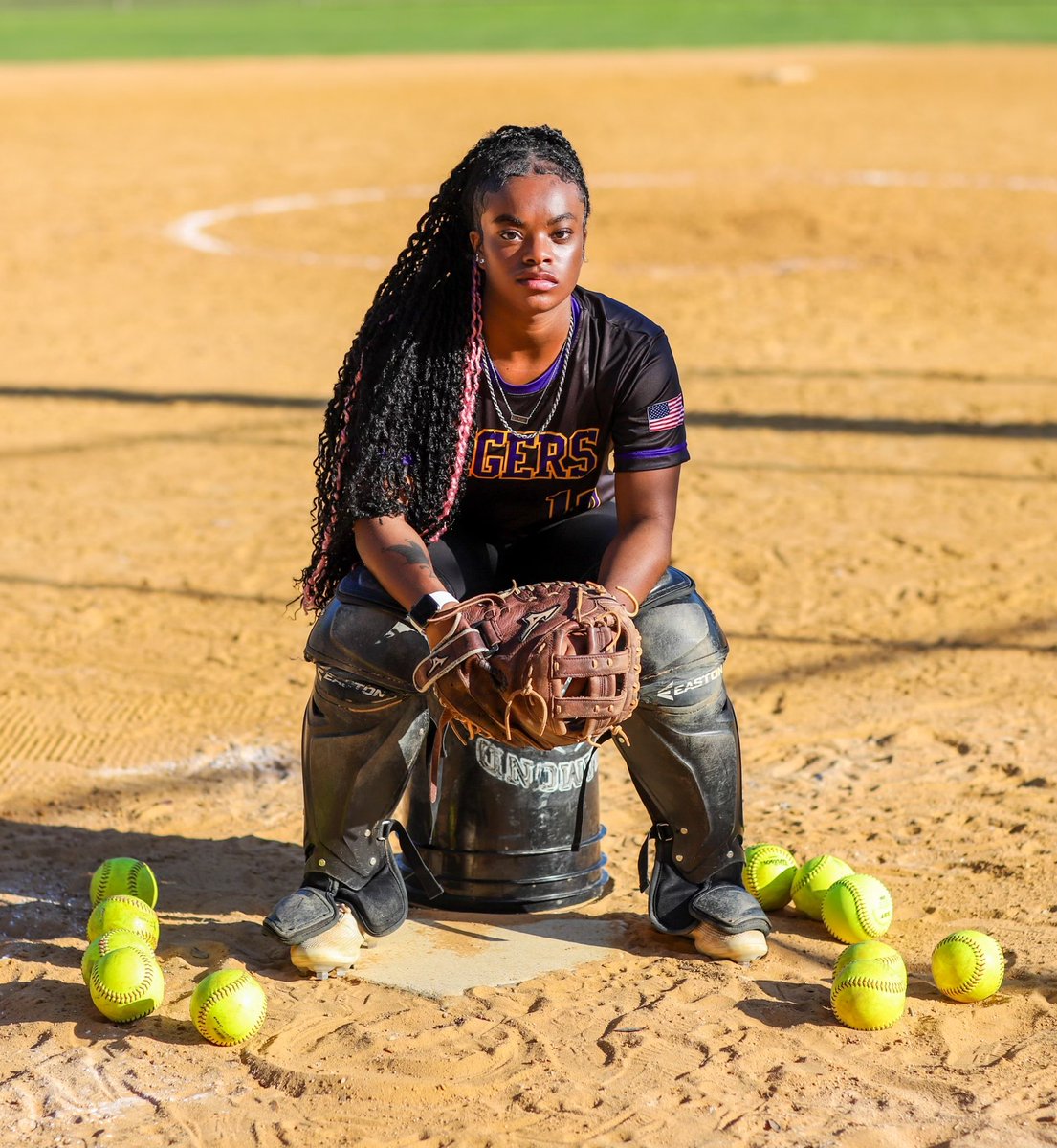 UCH_softball's tweet photo. Congratulations to our senior/catcher Tamia Young on being selected for the 2023 FACA @faca NORTH All-Star Team. The 2023 Girls Softball All-Star Classic is scheduled for June 2-3, 2023 at Florida Southern College at Chris Bellotto Field in Lakeland. 💜💛 https://t.co/7WPyOca7p4