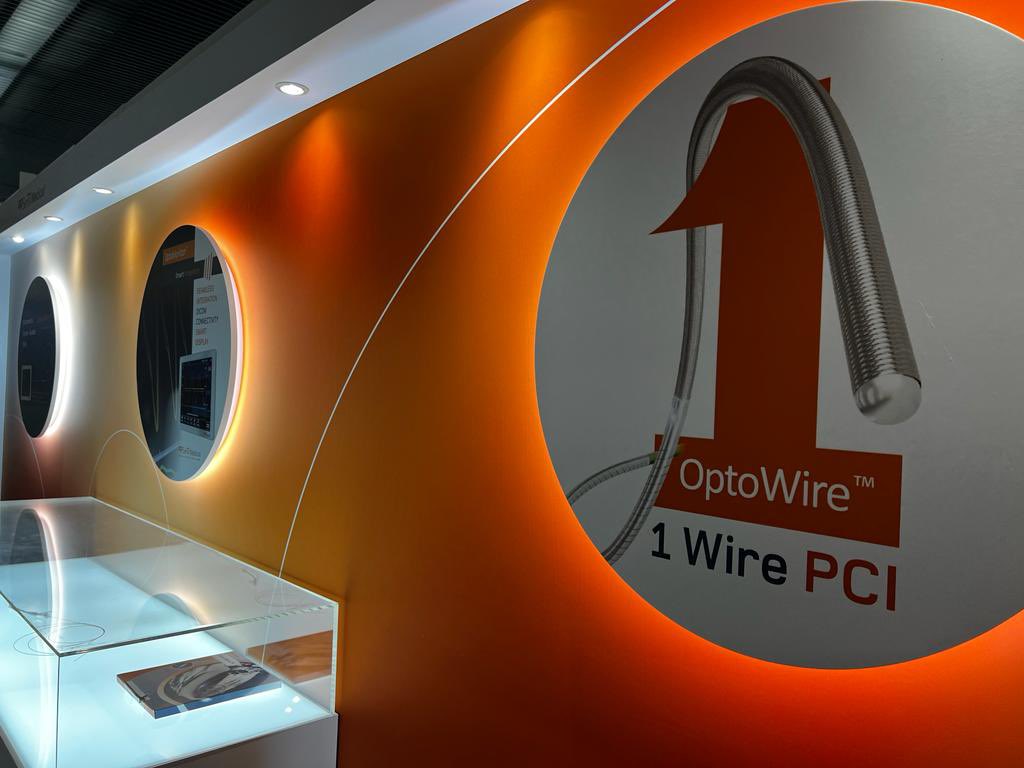 VP_Med's tweet image. Come by the Opsens booth (level 2 - M16) to find out more abut 1 Wire PCI with #OptoWire #EuroPCR2023