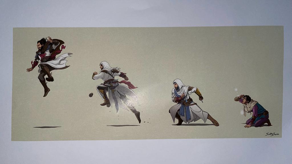 Just got delivered this fantastic piece of art made by @SixKeysUnlocked that I was able to snatch during the #ACCommunityRelief back in March. Very happy to have it and it will soon end up framed and on the wall. A huge thanks to <a href="/Blutkatze/">Sunny 💜✨</a>, <a href="/JamesTiddlyQuid/">𝗝𝗔𝗠𝗘𝗦</a> &amp; <a href="/Arshockofficial/">arSHOCK</a>.