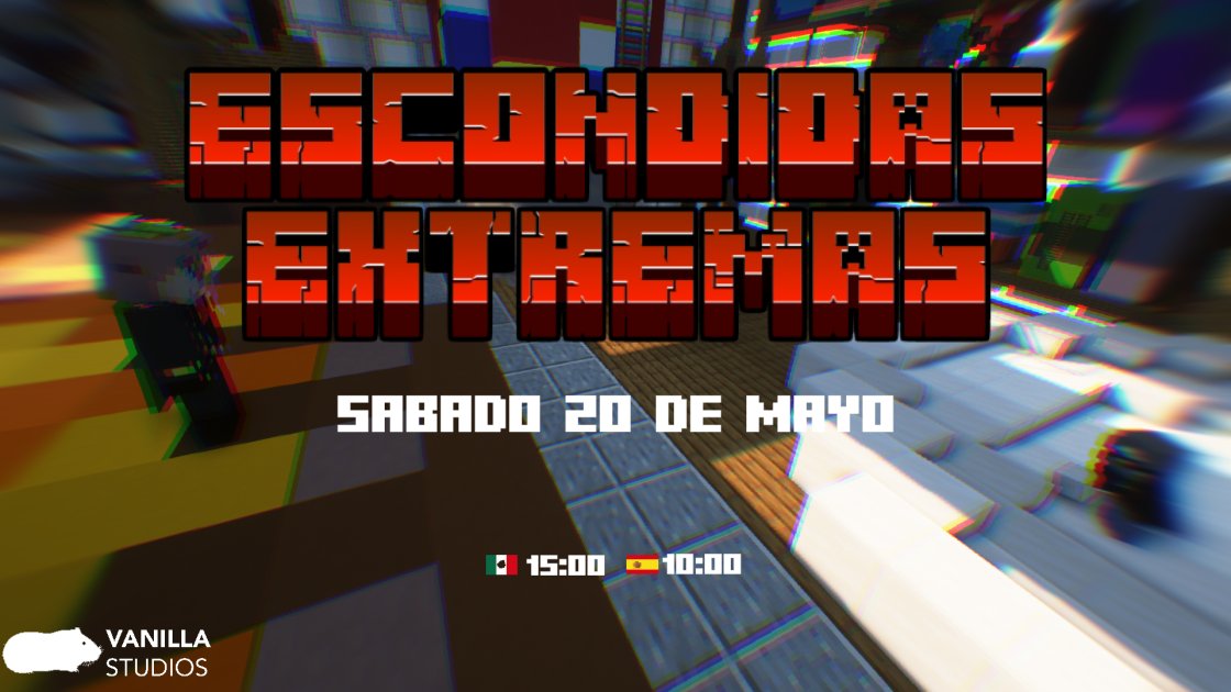 vanillaestudios's tweet photo. ✅ ESCONDITE  EXTREMO

👉Stremears pequeños , o interesados

👉Para más detalles, entra en al DISCORD👾 
       (https://t.co/UcCXogUSTn)

💥Follow , Like y RT https://t.co/CuWfCKDZAs