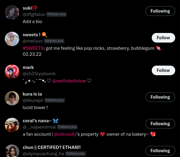 pyrostarz's tweet photo. @olympuswonyoung here r the accs in the gc 💪 https://t.co/Y3NbQXGfCy