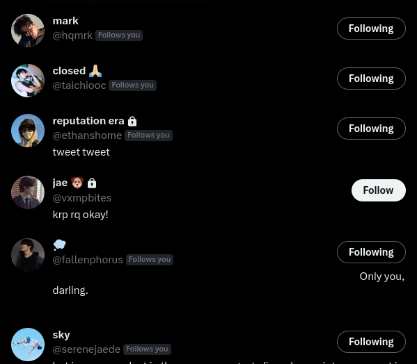 pyrostarz's tweet photo. @olympuswonyoung here r the accs in the gc 💪 https://t.co/Y3NbQXGfCy