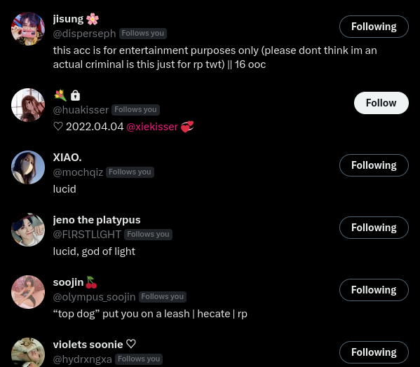 pyrostarz's tweet photo. @olympuswonyoung here r the accs in the gc 💪 https://t.co/Y3NbQXGfCy