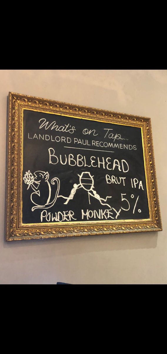 <a href="/Oldcustomshouse/">Old Customs House</a> it's hard to think any higher of Paul and his team in Gunwharf but today we'll make an exception. Top bar oh and....fabulous beer as an homage to <a href="/VernonMonument/">Project Vernon</a> <a href="/PMBrewCo/">Powder Monkey Brewing Co</a>