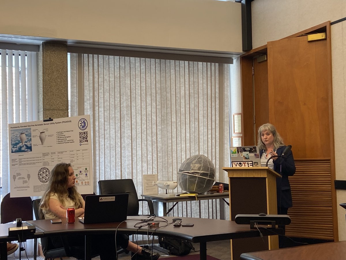 ffvcnc's tweet photo. Diana Little, Co-Founder and CEO of Anuma Aerospace, delivered an excellent presentation at First Flight’s Itineraries Science Talk Today!
#AnumaAerospace #FFVC #Itineraries #ScienceTalks https://t.co/TqfBe4KIlt