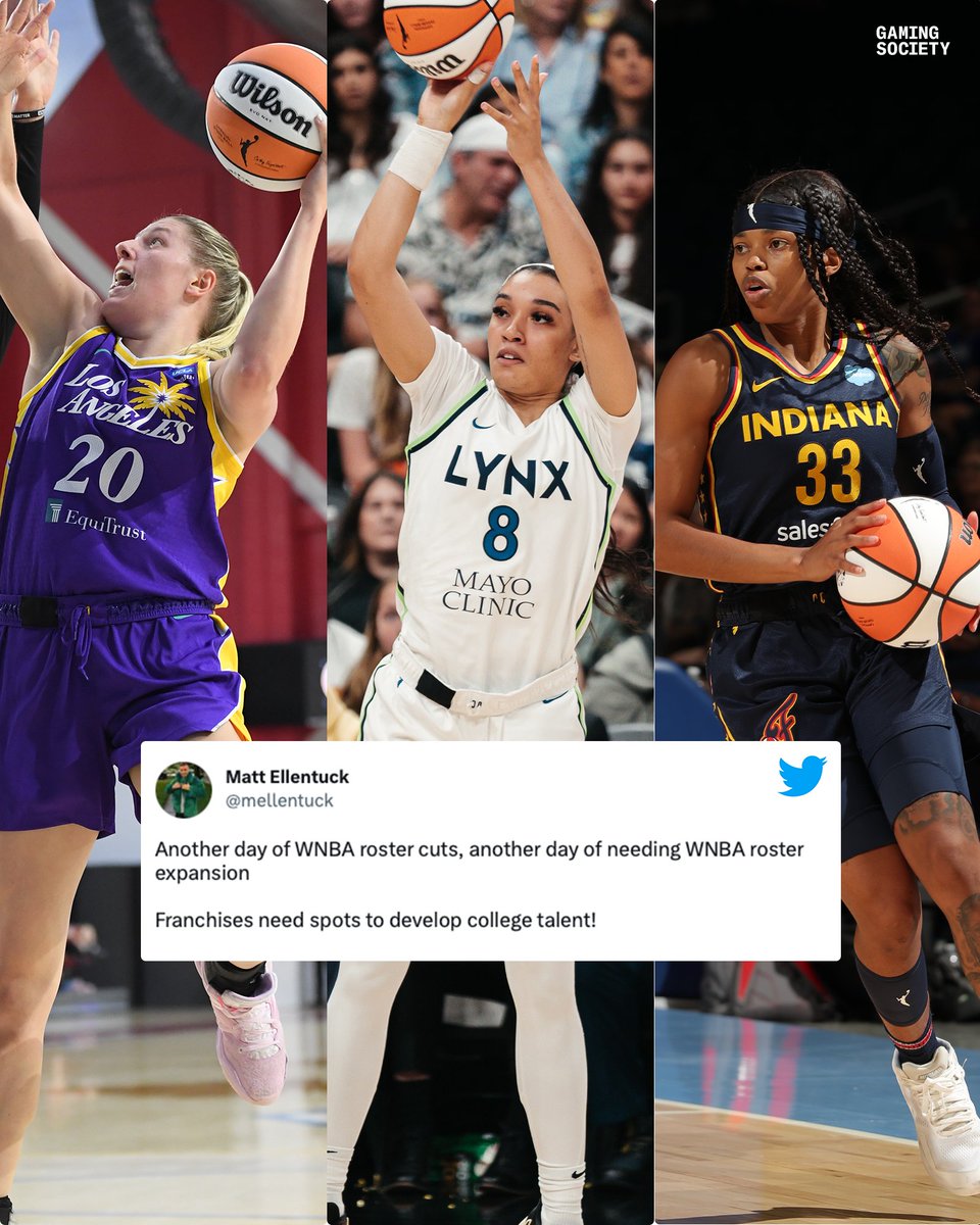 Gaming Society on Twitter "a lot of talent being waived in the WNBA