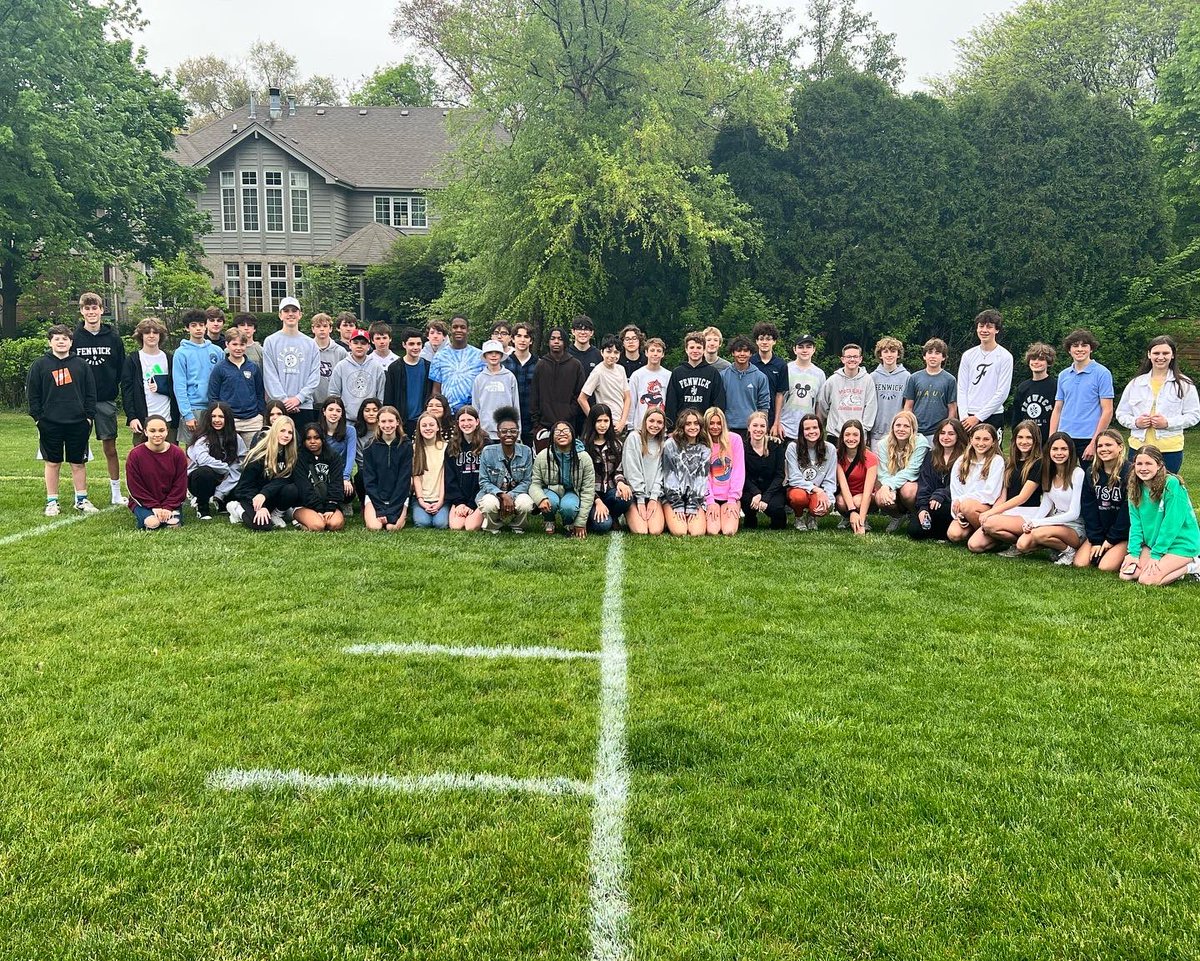 What an amazing turnout for the Class of 2027 Accepted Students Picnic! Over 70+ students &amp; families in attendance. It was a great time of food, fun, &amp; meeting new friends! Thank you to all of the incoming #Fenwick27 students &amp; parents who were in attendance. See you in the fall!