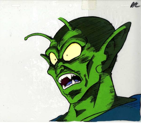 Dragon Ball #Piccolo Daimao #ProductionCel

Sold for $25 before 2010

More #AnimeCel & #Cels / #Cel here : on.fb.me/19G1p8j

#Anime #Animation #DragonBall