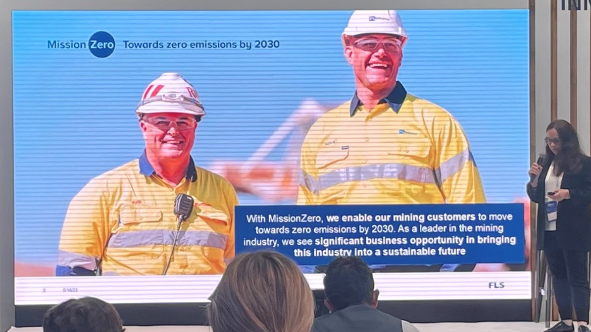 FLS (@flsmidth) on Twitter photo Great insights into Innovation for Sustainable Copper Mining at #RMSummit2023 today! Highlighting the Boliden state-of-the art copper mine in Aitik, Sweden, our #MissionZero strategy and showcasing groundbreaking research from <a href="/imperialcollege/">Imperial College London</a> #innovation #sustainability🌍🏆💡 Great insights into Innovation for Sustainable Copper Mining at #RMSummit2023 today! Highlighting the Boliden state-of-the art copper mine in Aitik, Sweden, our #MissionZero strategy and showcasing groundbreaking research from <a href="/imperialcollege/">Imperial College London</a> #innovation #sustainability🌍🏆💡