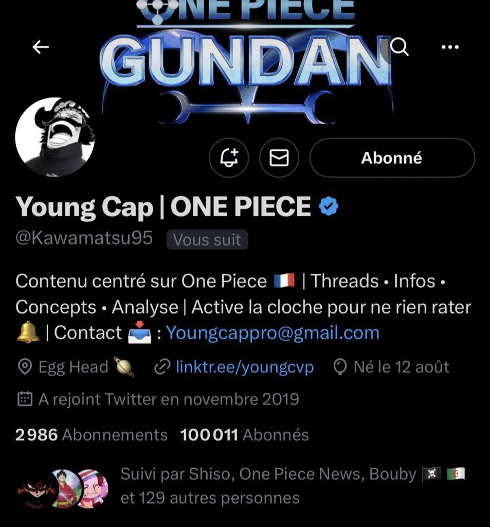 GODEner_'s tweet image. Fier de toi mon frérot @Kawamatsu95 🙌🏼❤️
100K amplement mérité merci pour ce que tu fait pour la commu FR 🎉