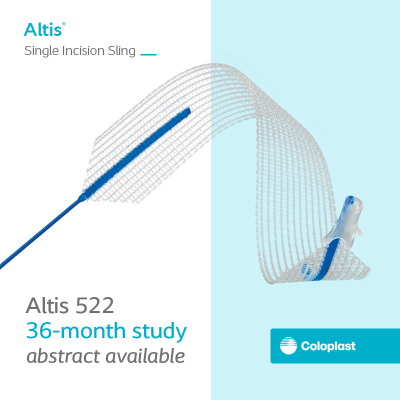 The #Altis 522 36-month study abstract is here. Thank you to Craig Hanson MD FPMRS FACOG for working on the study and to <a href="/AmerUrological/">Amer. Urol. Assn.</a> for providing a platform to talk about Altis at #AUA23. Abstract available here: coloplast.to/36tw
#WomensHealth #UroSoMe #PatientSafety
