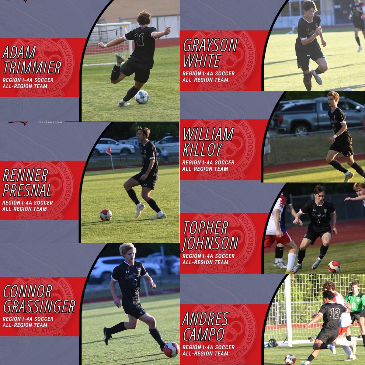 Congratulations to our Boys Soccer ⚽️ SCISA 4A Region 1 All-Region Team! #BackTheBird