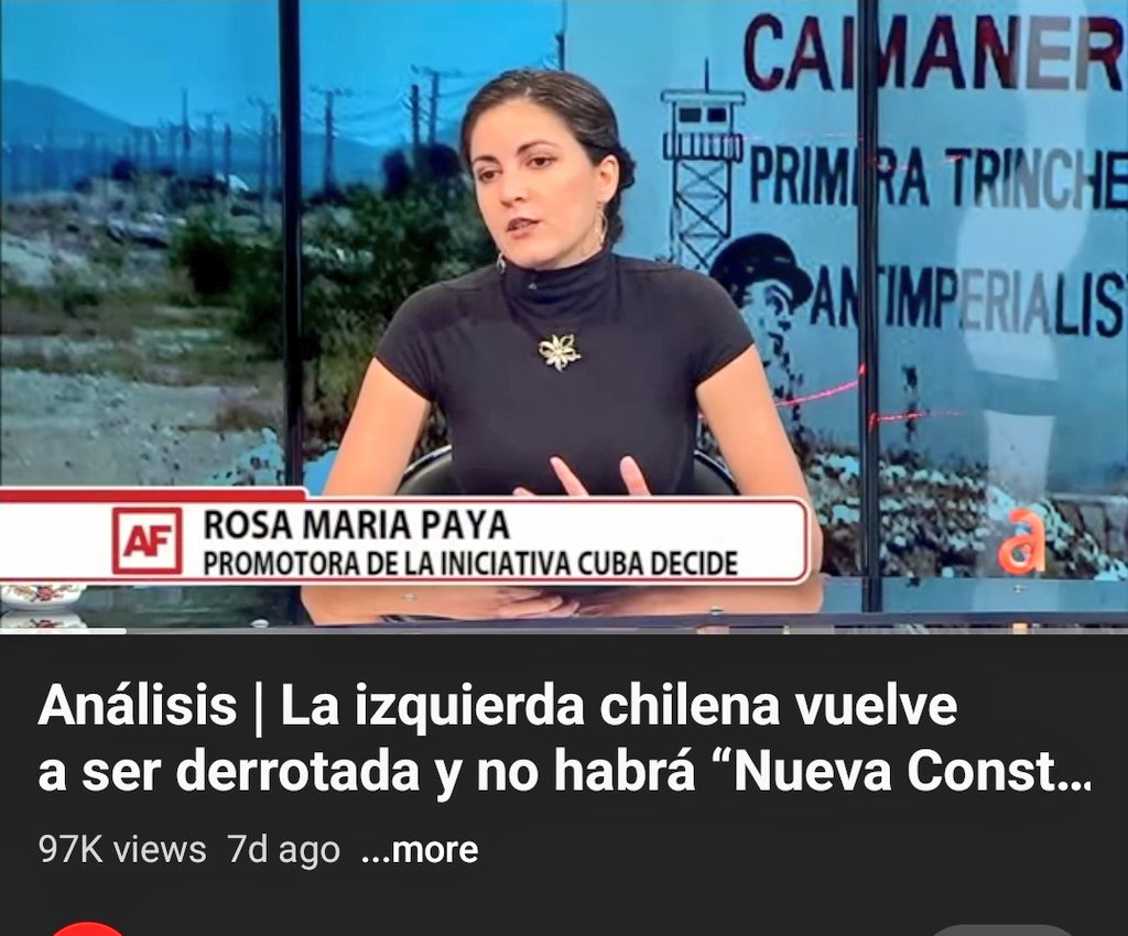 mejias_lisbet's tweet photo. Abriendo puertas en el canal local de Miami está #Americateve un medio de comunicación obviamente comprometido en promover la agenda reformadora del castrismo.
Apenas una semana de la visita de  @RosaMariaPaya y ha comenzado el desfile de las figuras del #MSi https://t.co/mcPgZvoNGt