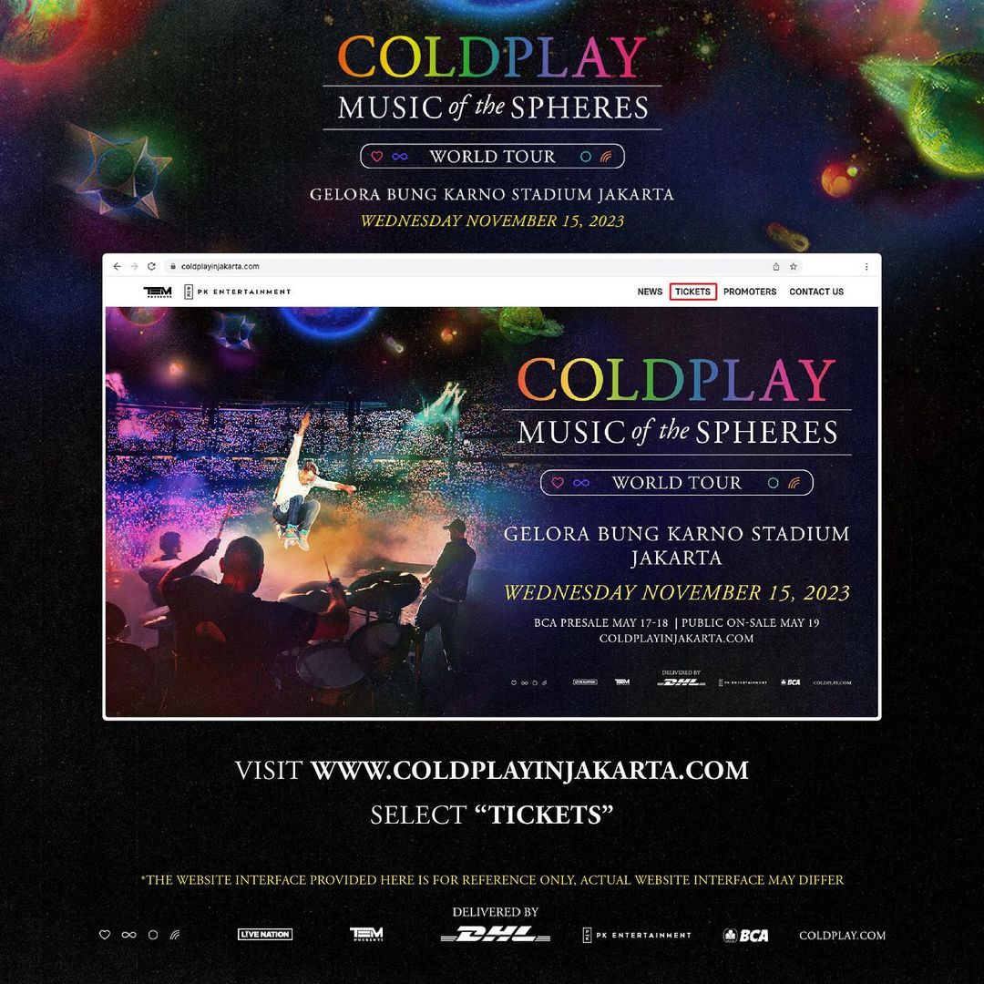 loketcom's tweet photo. Sebelum war tiket Coldplay besok, simak informasi berikut yaaa~ https://t.co/qy83WWSrNo