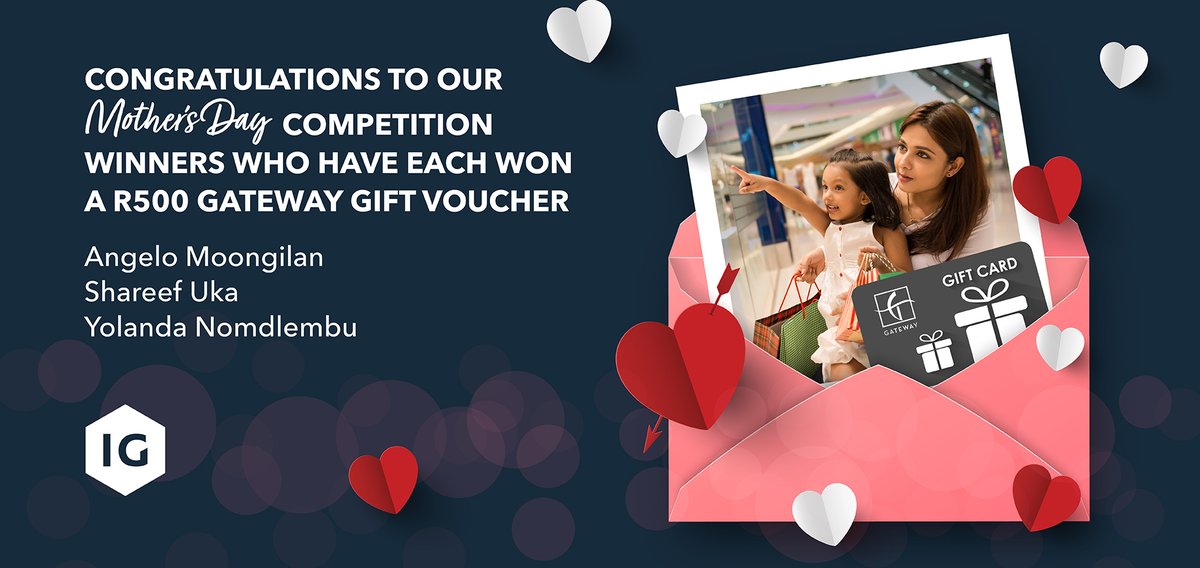 Congrats to our lucky winners who have managed to snag these Gateway vouchers! Enjoy 🙌🥳