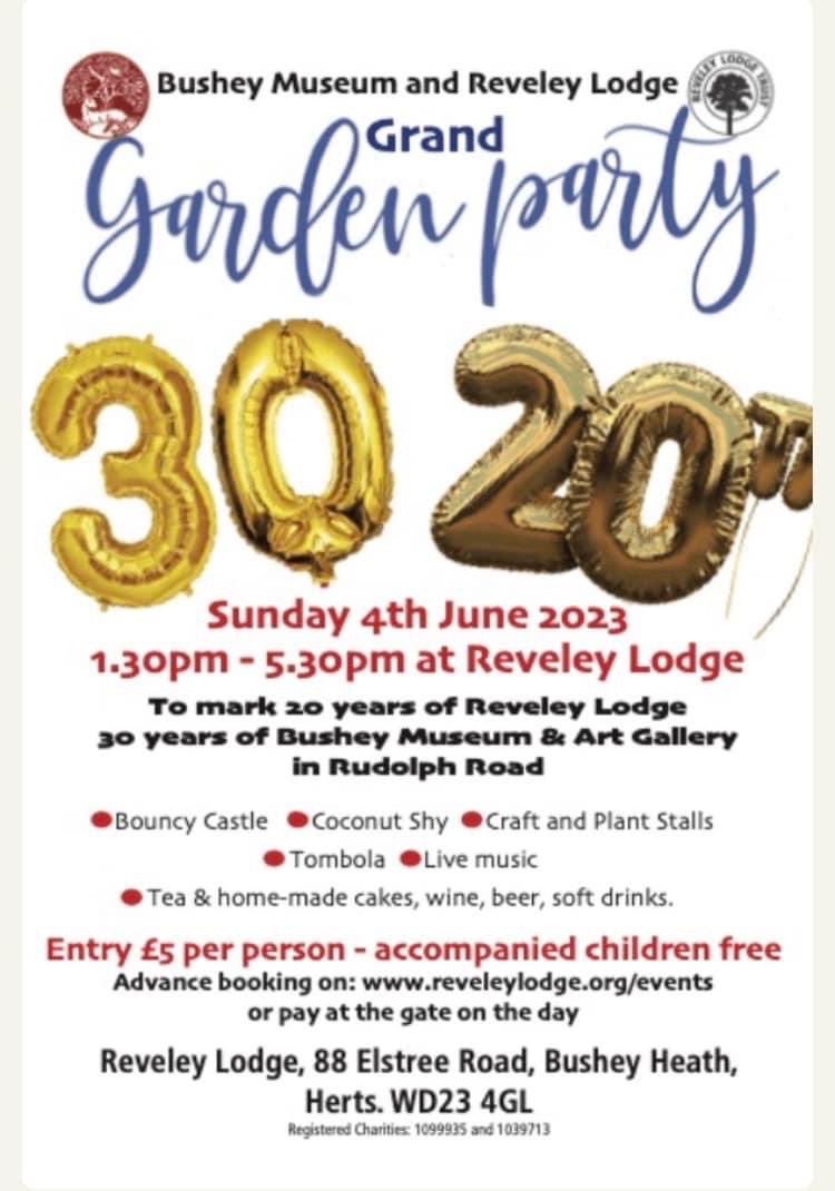 BusheyMuseum's tweet image. Have you seen what’s happening, come join us   #gardenparty