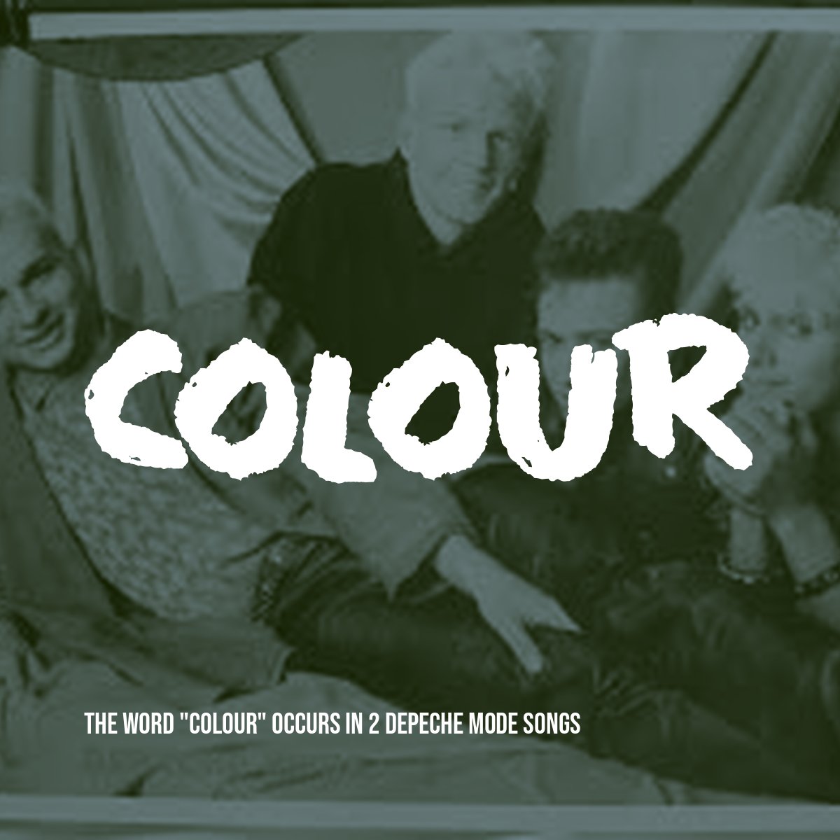 dm_stripped's tweet photo. The word "colour" occurs in 2 Depeche Mode songs.
Do you know which ones? https://t.co/KXHx13XHt6