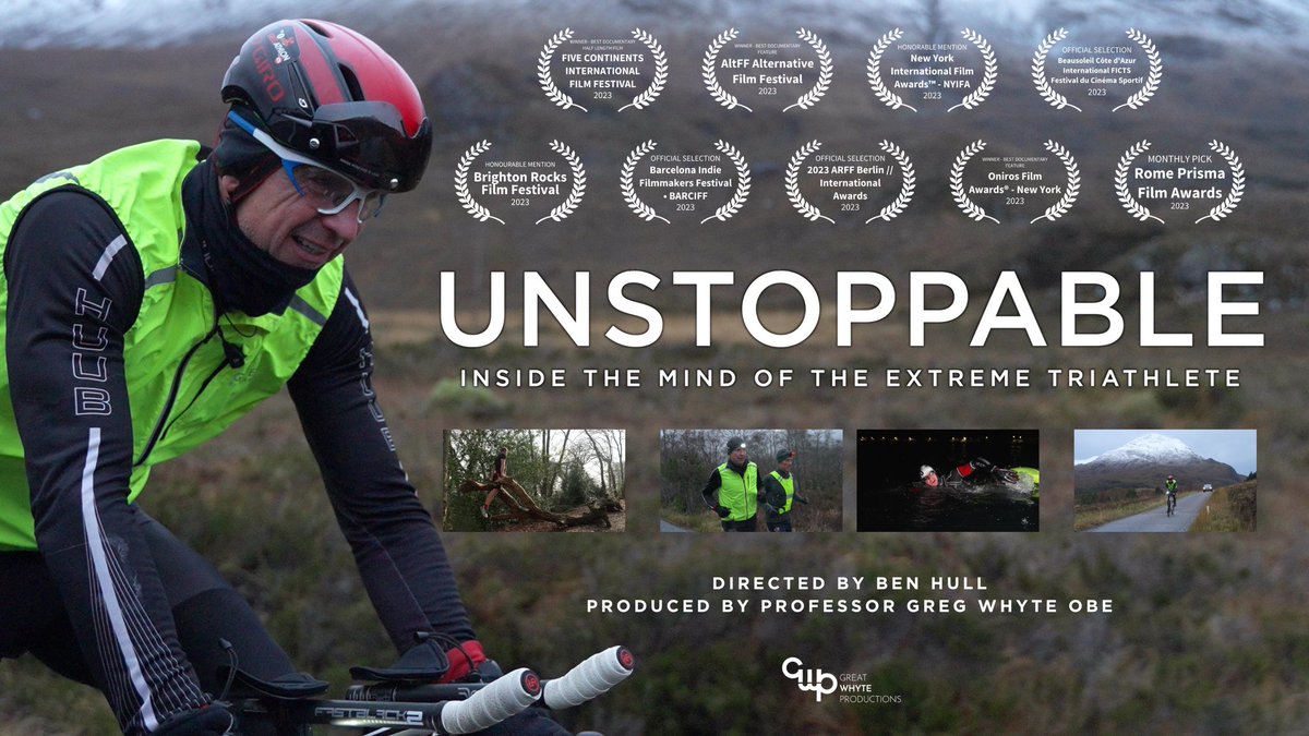 Super excited to announce that ‘Unstoppable’ is now available to view at: youtu.be/rKlfKDoZUw0

@HUUBDesign @OrroBikes @IrideUK @benjhull @andydigweed @MattLittler  
@nxtri @220Triathlon @uperformuk @TheSportsSphere 
#Triathlon #Swim #Bike #Run #OpenWater