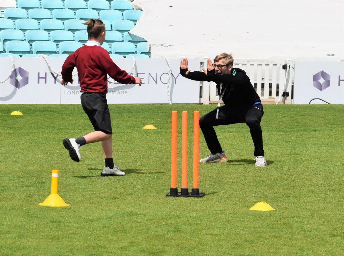 Yesterday the sun shone for our annual Disability Day at the Kia Oval 🌞🏏
We welcomed 500+ children & young people with disabilities & additional needs for a fun packed day.
Thank you to all the volunteers & activity providers who helped make the day so special. 
#cricketforall