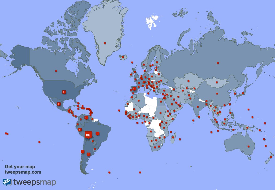 RT @CFValverde: I have 725 new followers from Bolivia, USA, Peru, and more last week. See https://t.co/VVo0CfGlNL https://t.co/XkqdHMo8qt