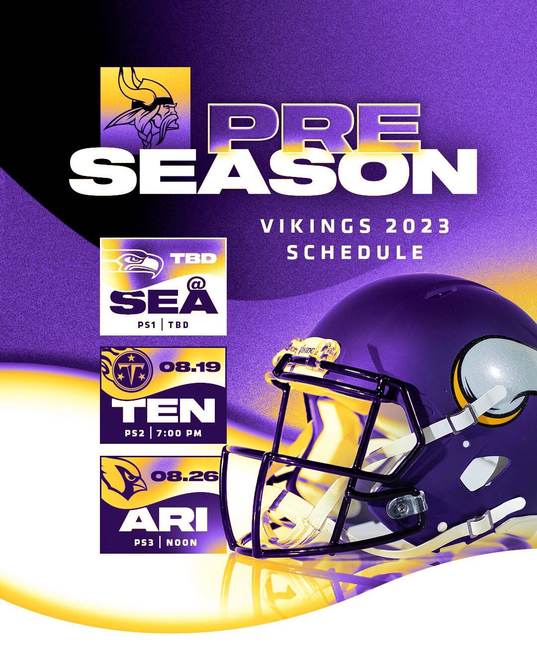 minnesota vikings home game schedule