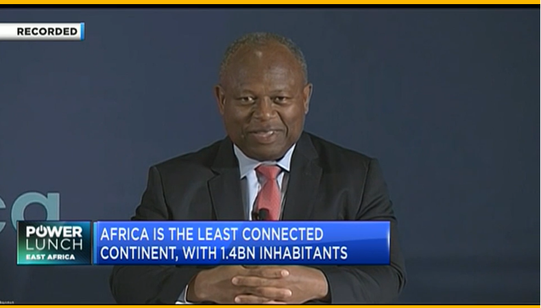 Africa50Infra's tweet photo. Watch: In an interview with @cnbcafrica, Alain Ebobissé, Africa50 CEO discusses how Project #East2West will improve data traffic for internet service providers, hyperscalers in Africa, among others, while meeting the explosive demand for digital services. https://t.co/ZMDQTuZovx https://t.co/HnBU3foPi1
