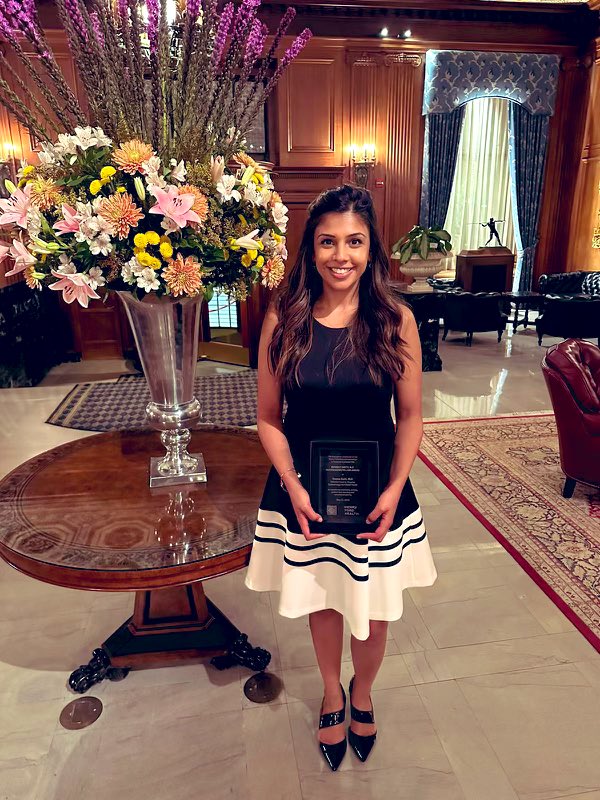 Congratulations to <a href="/seemajoshi91/">Seema Joshi</a> who took home the Roger F Smith Outstanding Fellow Award. For 4 years in a row, one of our ID fellows has taken this home! It’s amazing to see them recognized on a system scale. Congratulations to both!