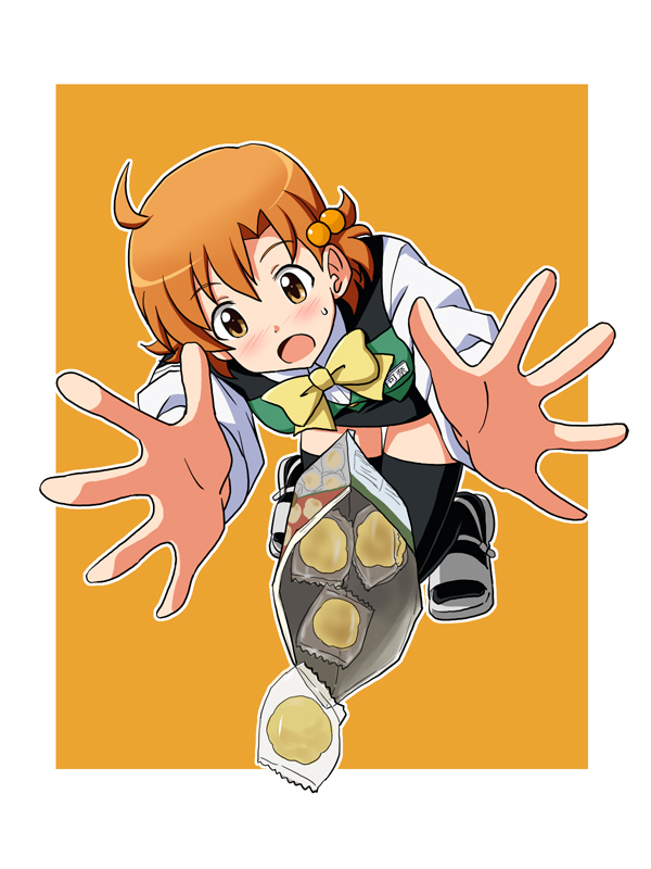 「ユニフォーム765可奈ちゃん 事務所のおやつの消費量が増える」|ゆいれそのイラスト