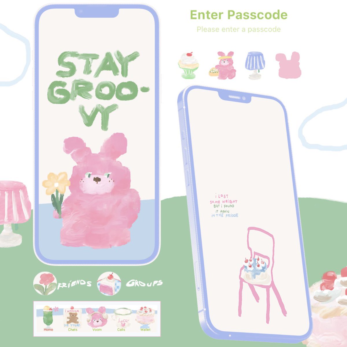 sleepy_slyn's tweet photo. New🐰✨

•Stay GROOVY bunny !

Line theme กระต่ายพาสเทลงอกเเล้วค่า 😳
เต็มจอมากๆ

❣️Buy me : https://t.co/ybJnU09Bkl

#ธีมไลน์ #ธีมไลน์น่ารัก #ธีมไลน์ราคาถูก #สติกเกอร์ #สติกเกอร์ไลน์ราคาถูก #สติกเกอร์ไลน์น่ารัก #line #linetheme #themeline https://t.co/eIxiXDboSs