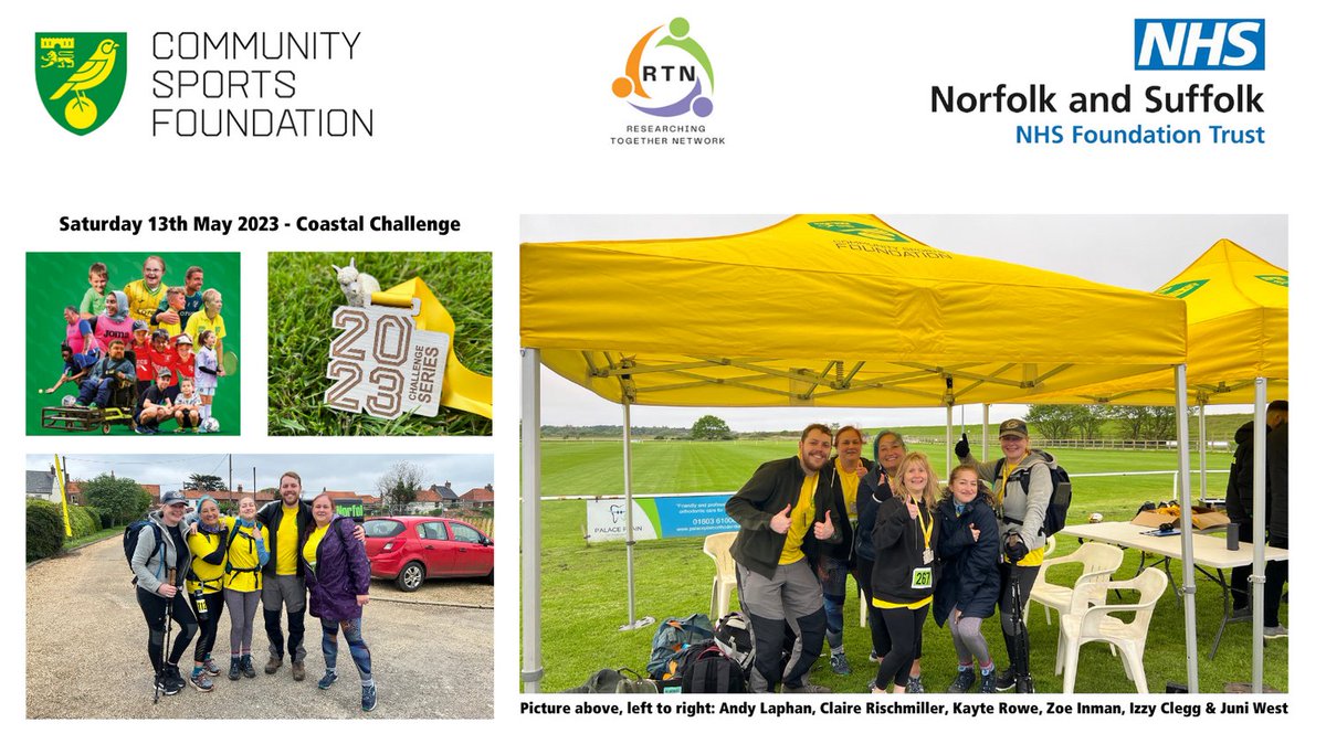 We are pleased to have supported NCCSF in their charity event last week. NSFT lead Kayte Rowe said "It was a brilliant day. Doing something wonderful for charity with colleagues is amazing". We have raised £909 but it is not too late to show your support  justgiving.com/team/nsftresea…