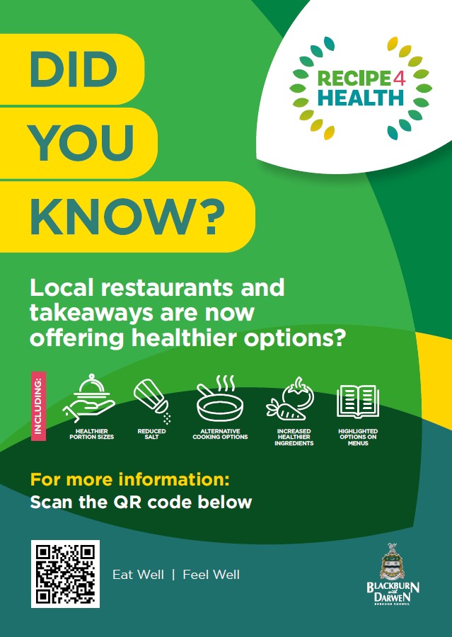 Many of our take away food outlets have been awarded a gold silver or bronze Recipe 4 Health award as they offer healthier options, and the council are celebrating this achievement. Check out the new food map to find out where they are bewellbwd.com/food-map/