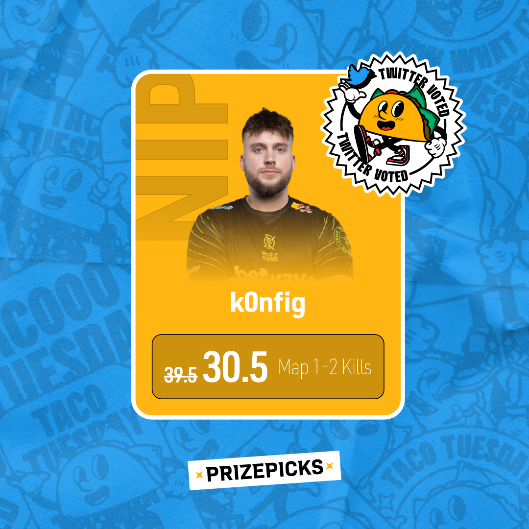 PrizePicks Esports tweet media