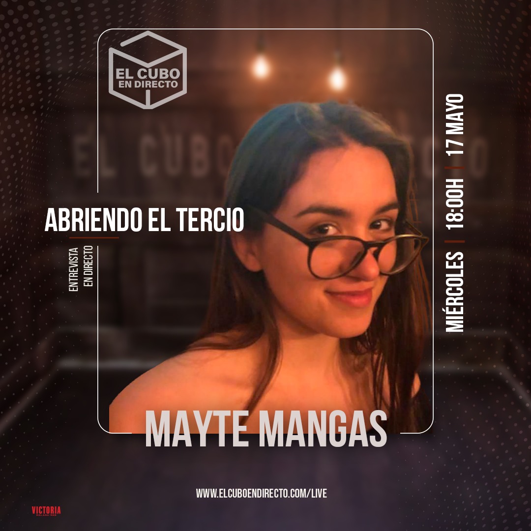 Este miércoles, vuelve #AbriendoelTercio, esta vez con la actriz protagonista de "Jodida Muerte" Mayte Mangas. Os esperamos!