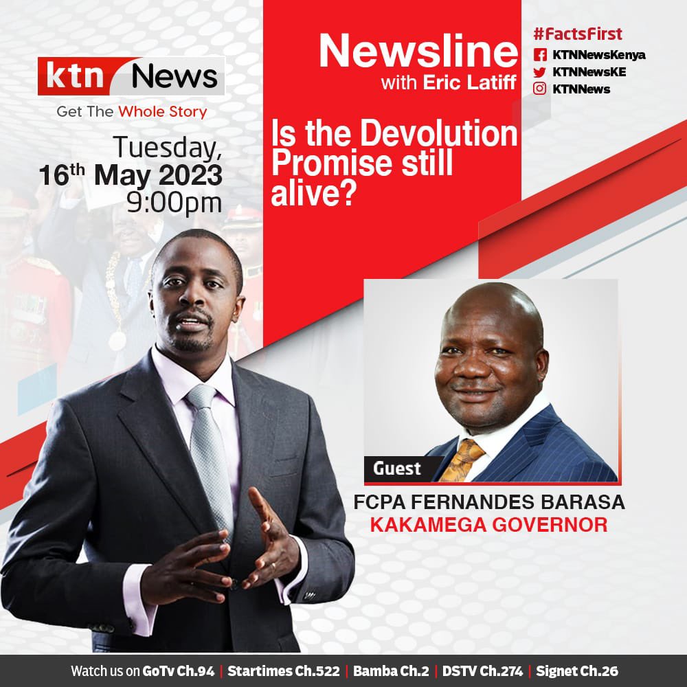 I will be live on KTN's Newsline tonight, at 9pm, to discuss the ups and downs of Devolution.