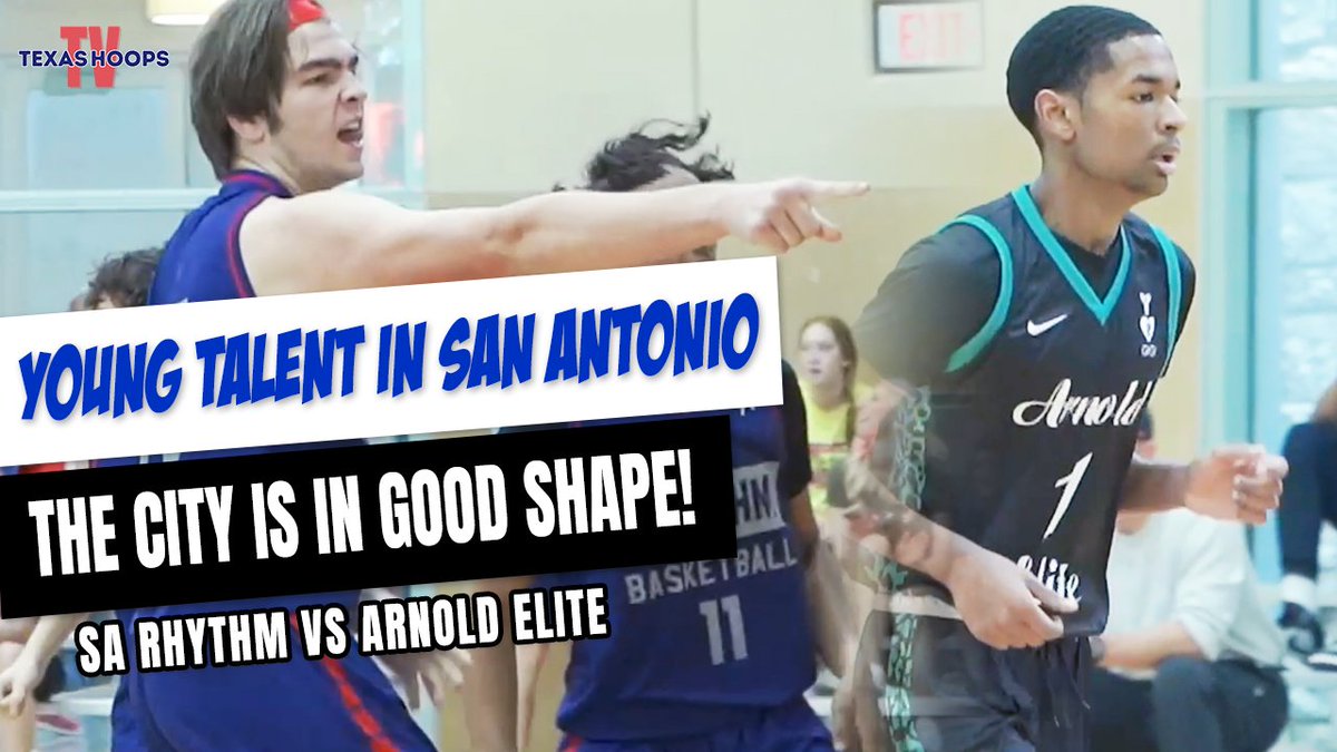 A lot of young San Antonio talent in this game!

SA Rhythm vs Arnold Elite at #GASOSA

WATCH NOW - youtu.be/r0h9zjmvrJ0