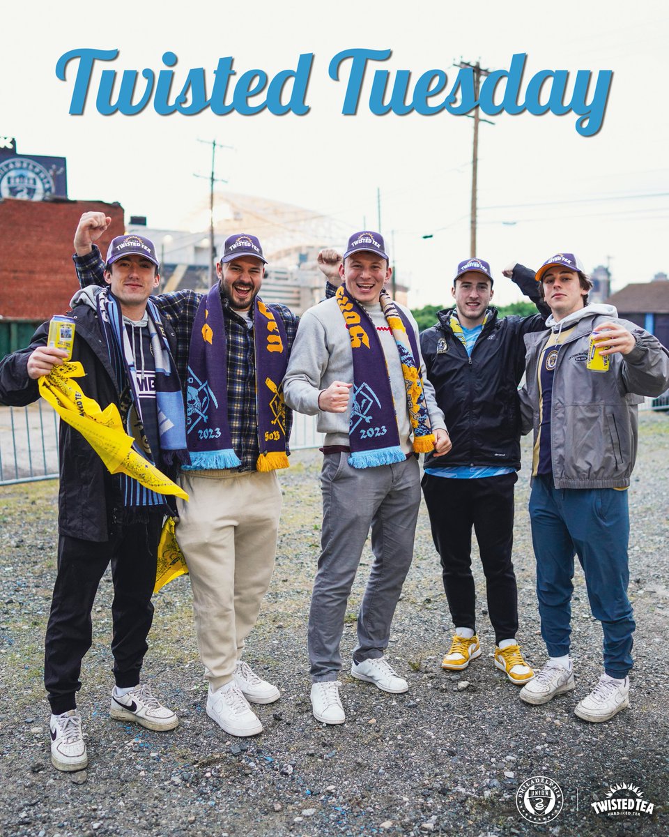 PhilaUnion's tweet photo. Twisted Tuuuuuuesday

#DOOP | @TwistedTea https://t.co/WPCfXyACQx