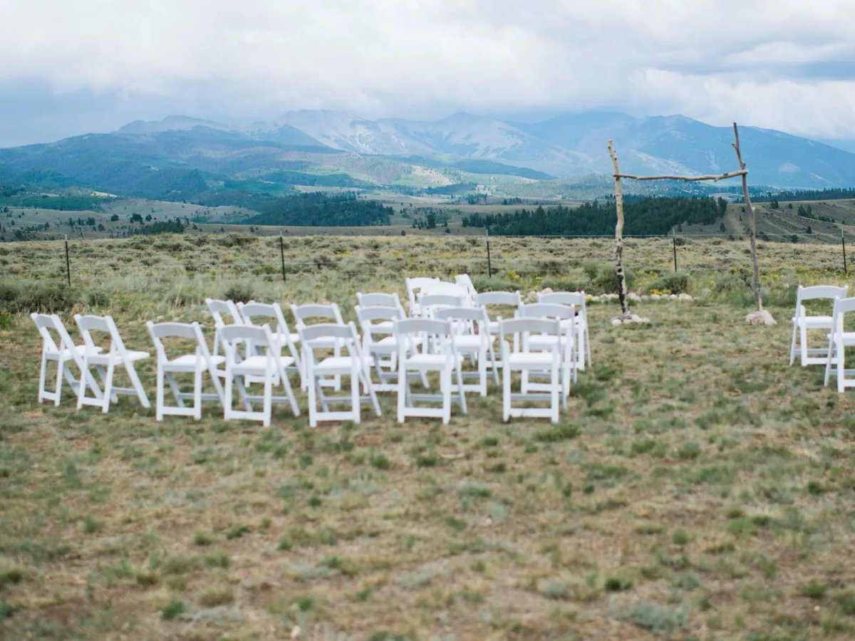 SettingsEvent's tweet photo. Our white resin chairs are a great option for any location. 
-
#ponchapass #mountaintop #colorado #ceremony #weddingceremony #weddingrentals #eventrentals #partyrentals #rentalcompany #tentrentals #chairrentals #largestinventory #wehaveit #settingseventrental 
-
@oros.photo https://t.co/1n9bq8q2jD