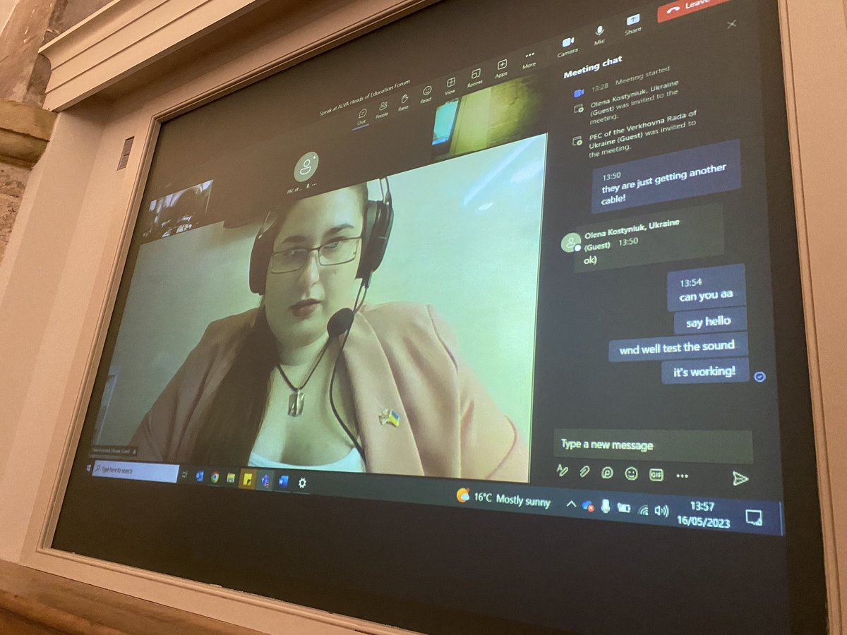 bernarddonoghue's tweet photo. Just left superb @alva_uk Heads of Education &amp; Learning forum @StPaulsLondon; great presentations from them, @The_Globe, @RomanBathsBath &amp; @HRP_learning. Absolute highlight: we were joined live from Kyiv by Olena Kostynik, Education Centre Manager, of the Ukrainian Parliament. https://t.co/4kIwM82lEV