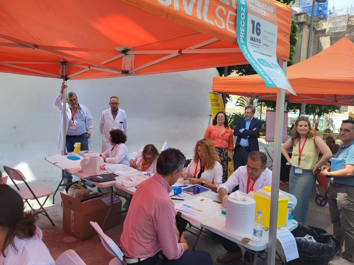 ‼️ <a href="/Ayto_Sevilla/">Ayuntamiento de Sevilla</a> colabora en la realización de una campaña de detección precoz de enfermedad celiaca con pruebas gratuitas
durante la jornada de hoy.

➡️ Alrededor del 75% de la población que es celiaca no está diagnosticada.

#Noticias101 #Sevilla #Salud