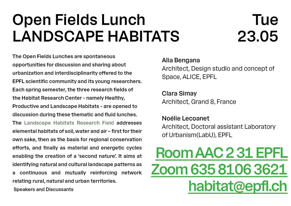 Habitat Research Center tweet media