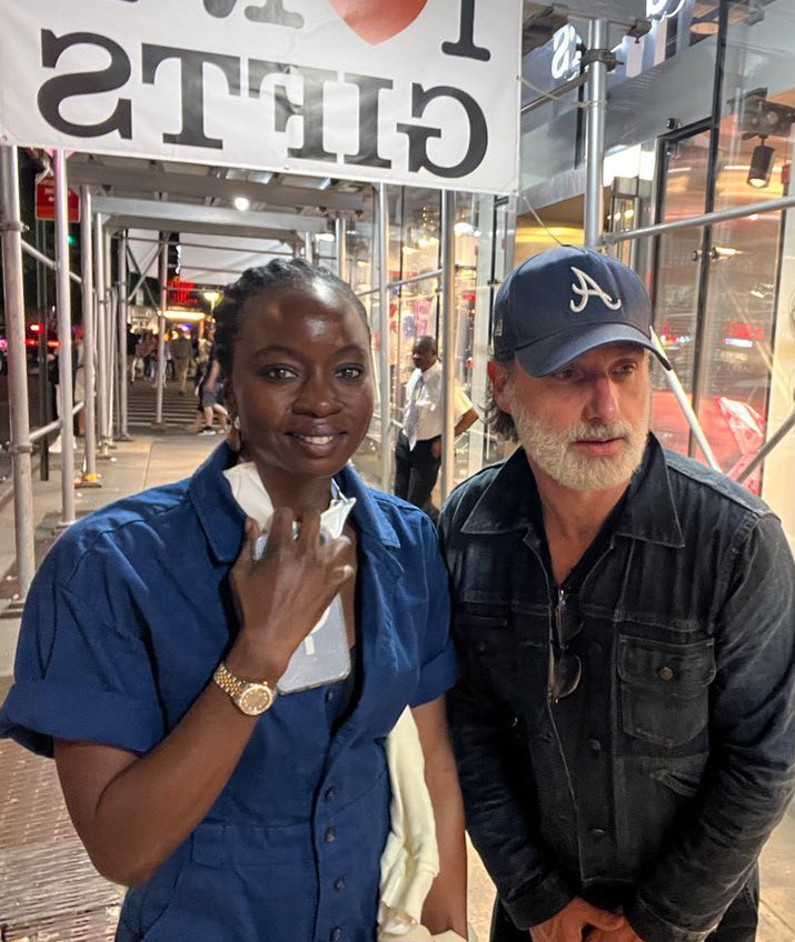 Dandy sighting coming from theater #RichonneSpinoff #DanaiGurira #MichonneGrimes #RickGrimes #Michonne #AndrewLincoln #ZomCom #KingoftheApocalypse  #QueenoftheApocalypse #TWDRickandMichonne #MrsRickGrimes #TWDSummit #EpicLoveStory cr:ig pabloriveroficial