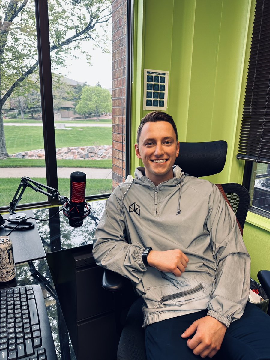 NCompassTV's tweet photo. Patrick is back on the mic... Something's brewing. Stay tuned. 🎙️ https://t.co/few4znI52Q
